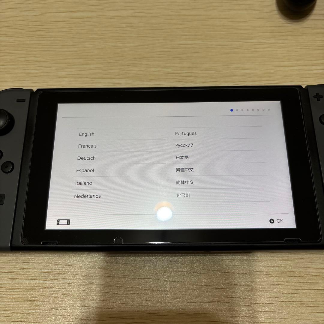 Nintendo Switch 本体 グレー 欠品無し