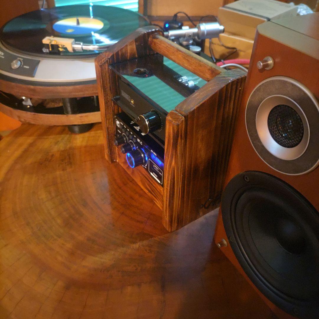 中華アンプ＋フォノイコ組込ラック３