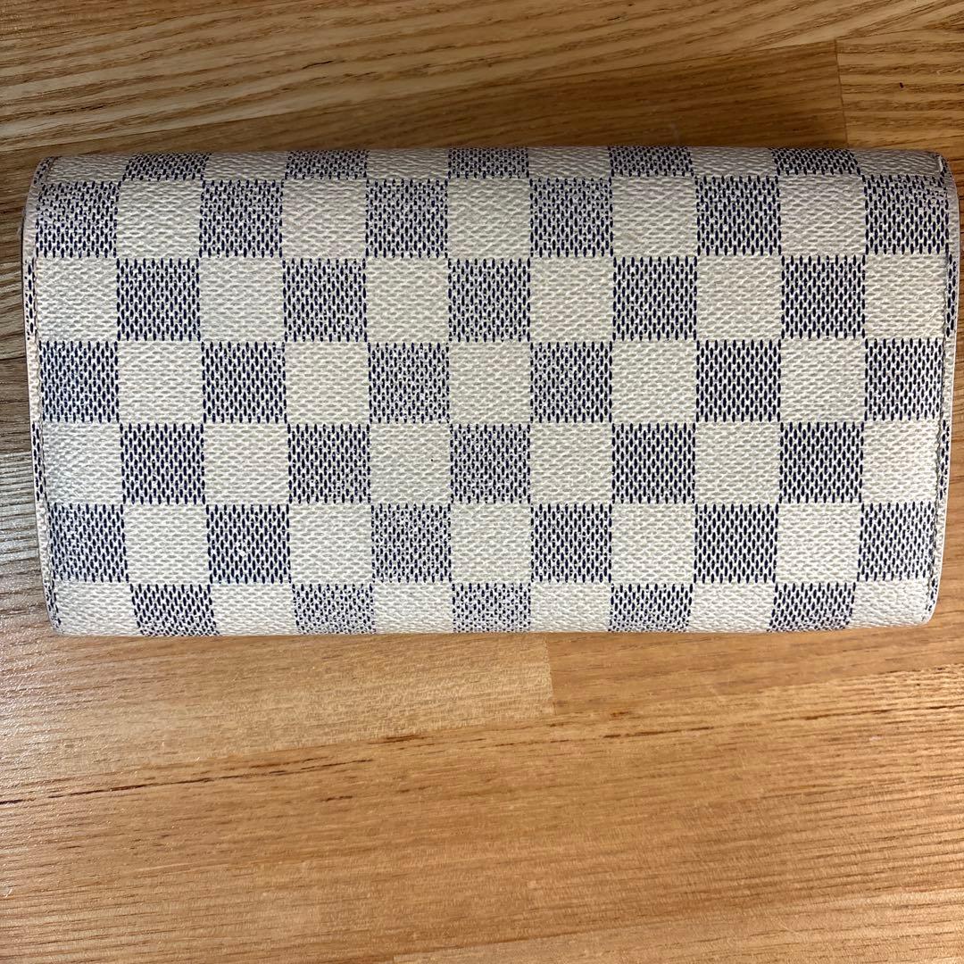 ルイヴィトン ポルトフォイユサラ 長財布 ダミエアズールCA2009