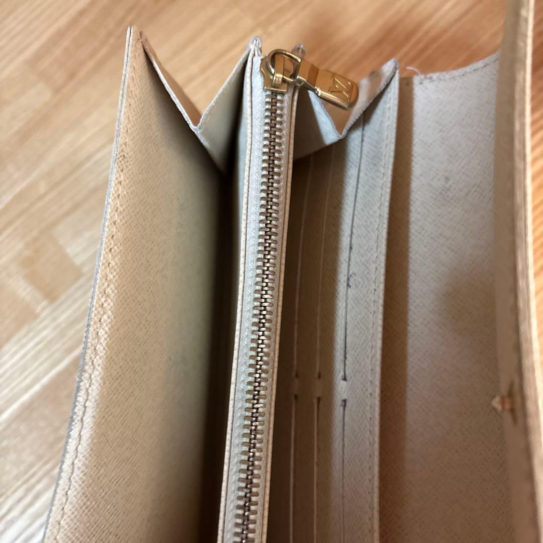 ルイヴィトン ポルトフォイユサラ 長財布 ダミエアズールCA2009