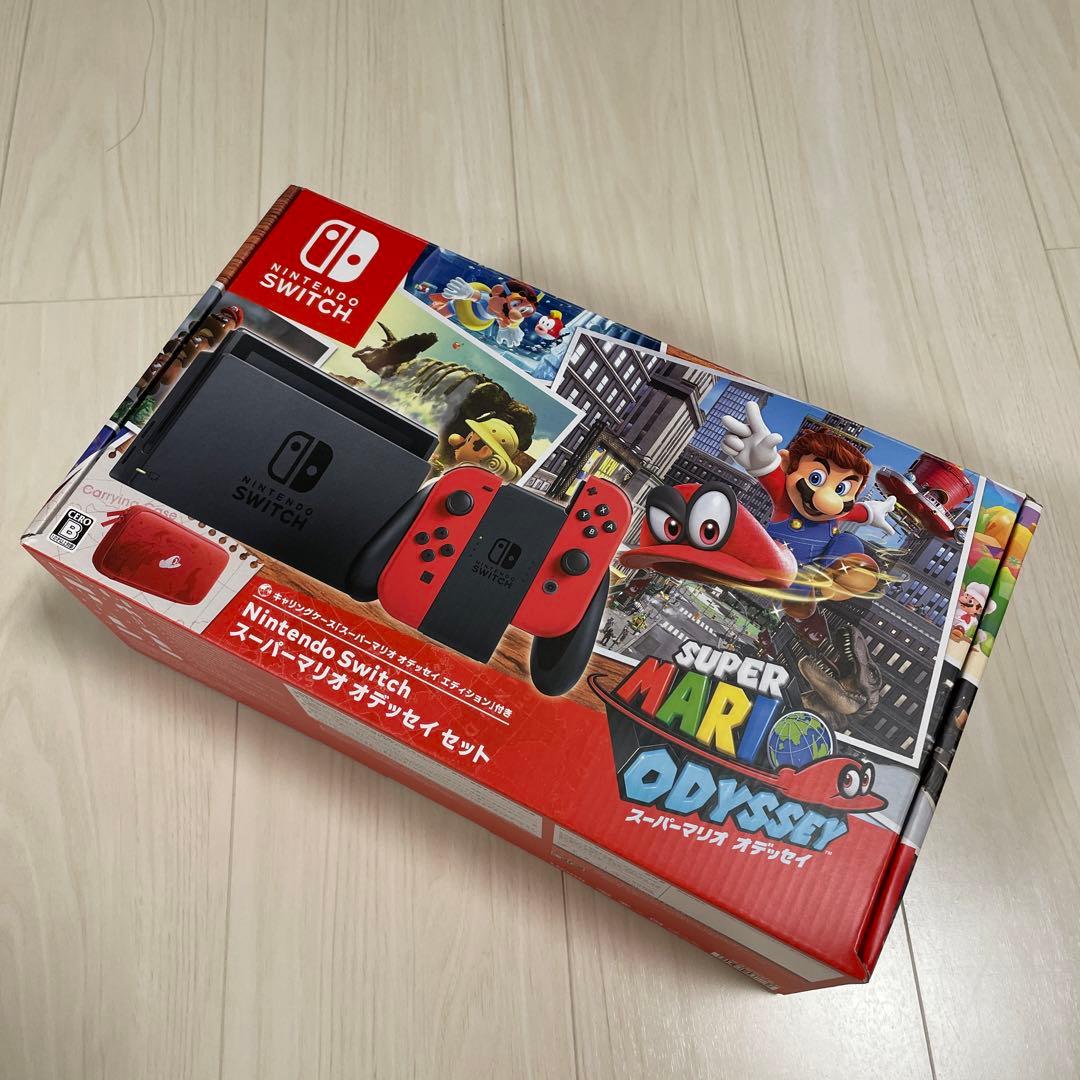 【美品】Nintendo Switch スーパーマリオ オデッセイセット