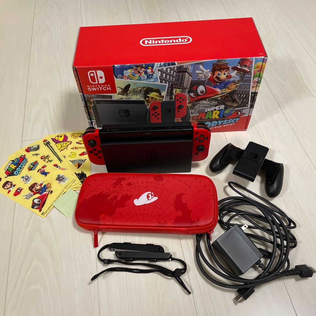 【美品】Nintendo Switch スーパーマリオ オデッセイセット