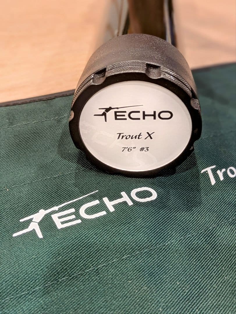 ECHO Trout X 7'6\" #3 フライロッド