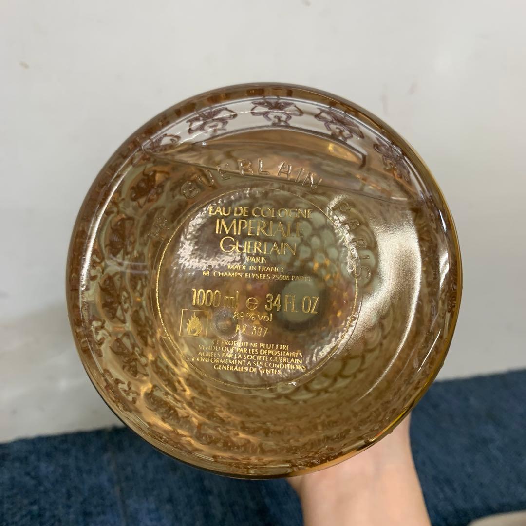 希少 GUERLAIN ゲラン インペリアル 1000ml ゴールド ビーボトル