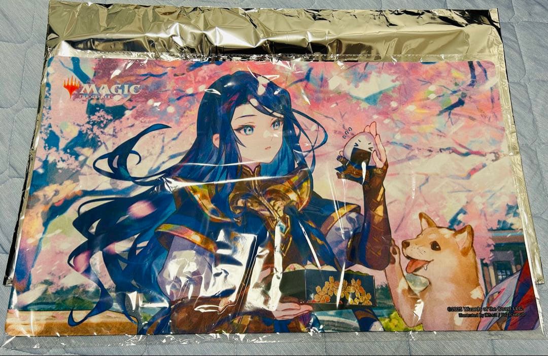 値下げ　MTG 放浪皇のお花見キャンペーン　ナーセット　プレイマット 　未開封