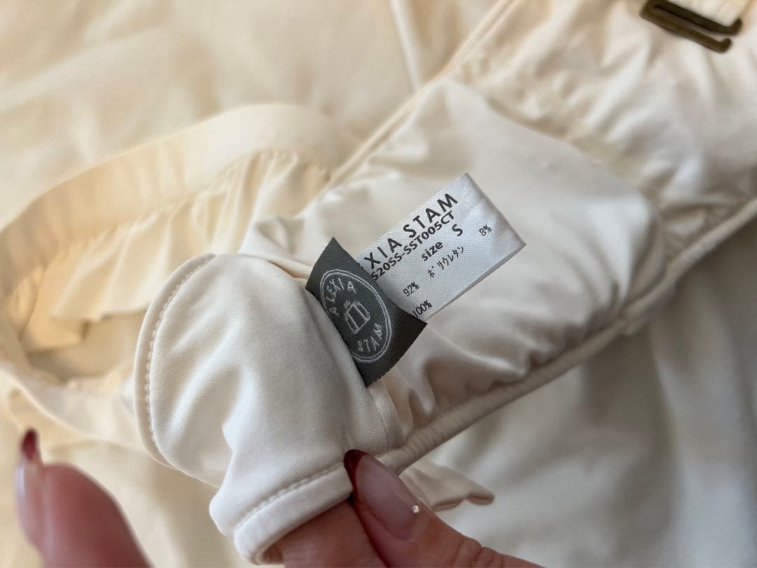 ALEXIA STAM Pixy Cotton ホワイト S