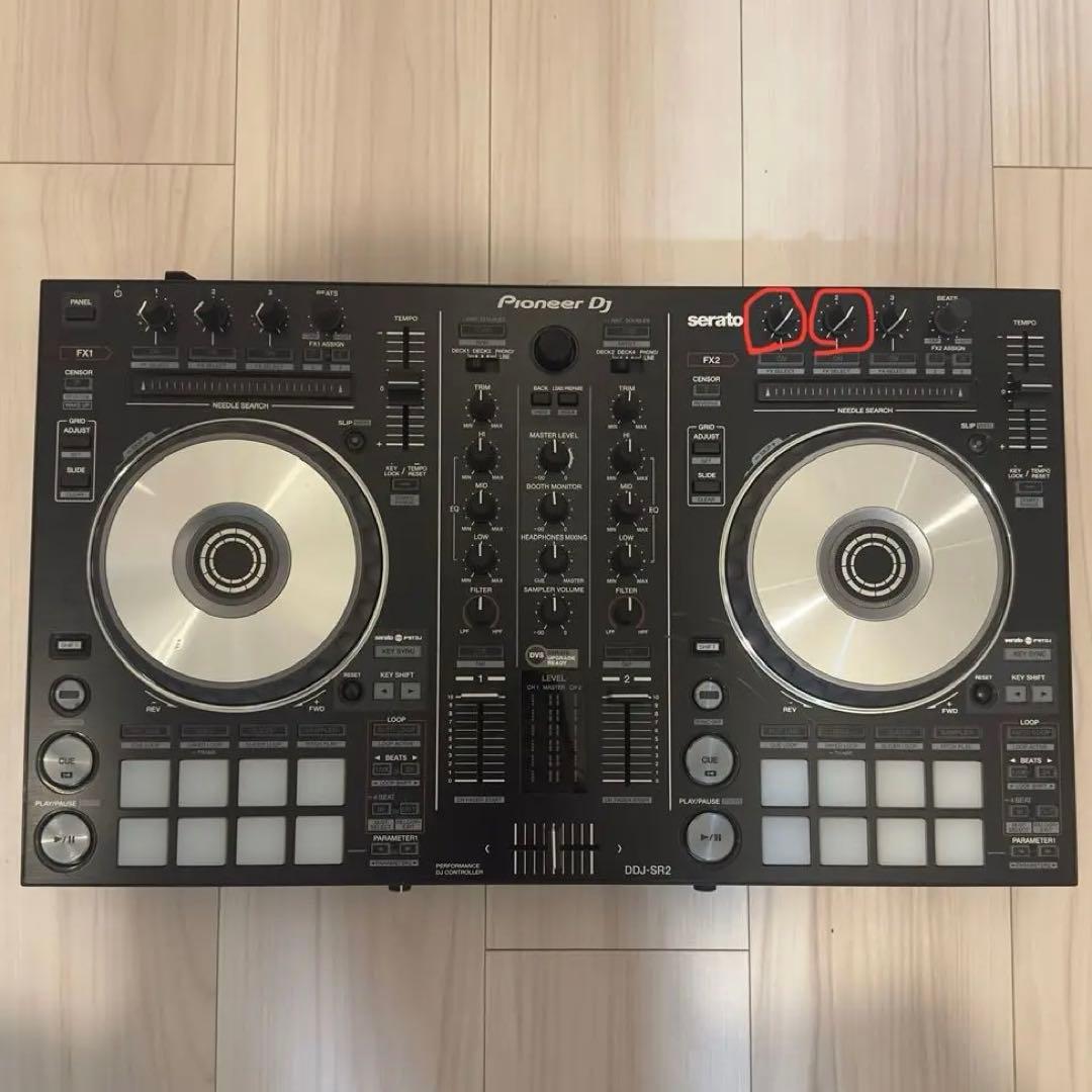 Pioneer DJ DDJ SR2 【訳あり】オマケ付き　DJコントローラー