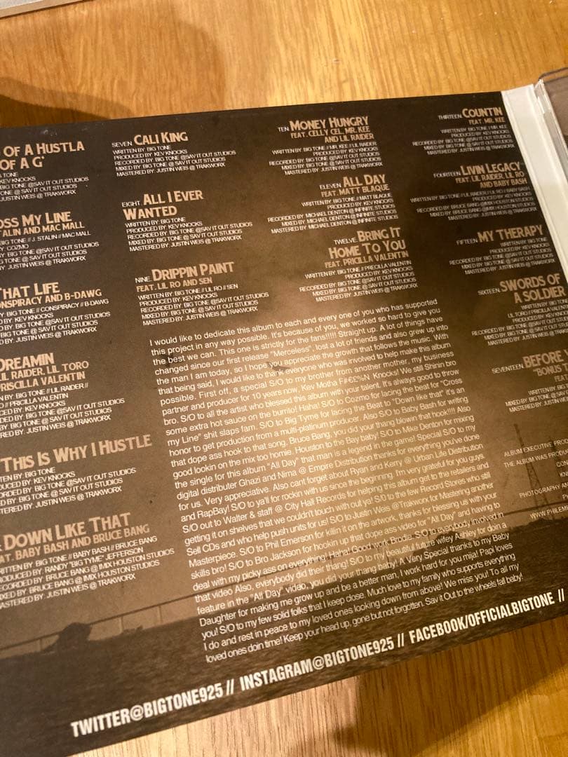 洋楽 G rap / Big tone