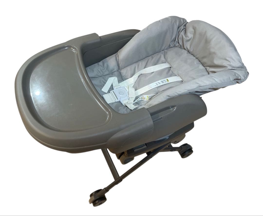 Combi ネムリラfit ハイローチェア 手動式 テーブル付