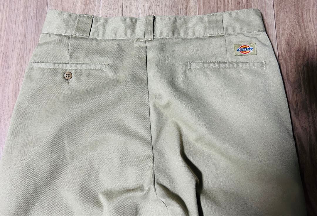 ディッキーズ 874 ワークパンツ カーキ W34 カーハート USA製 古着