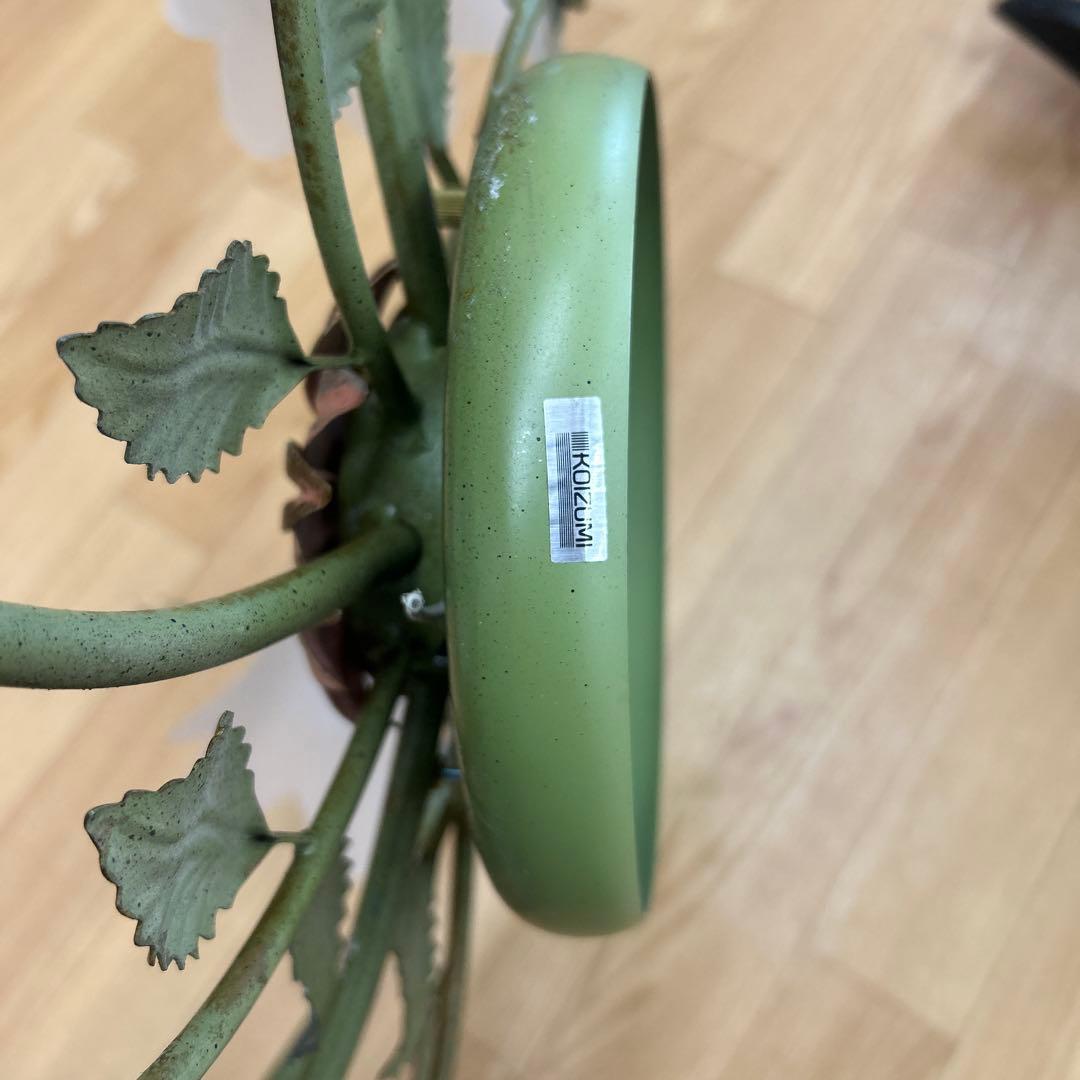 コイズミ　イルムシャンデリア5灯 フラワーガラスシェード