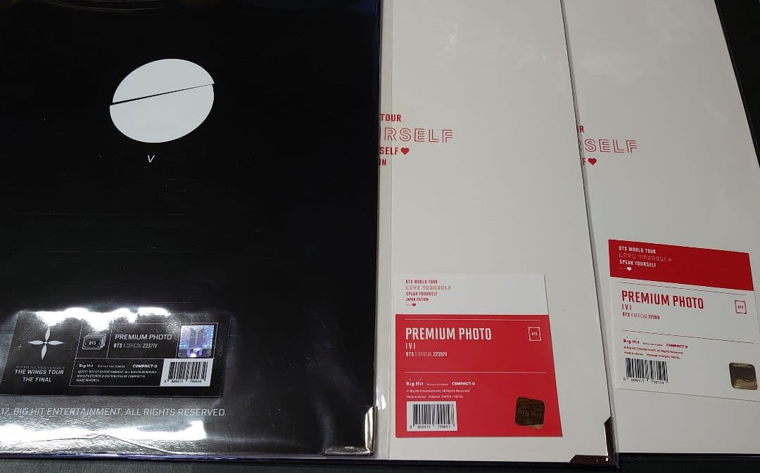 BTS 防弾少年団 TAEHYUNG V PREMIUM PHOTO プレフォト