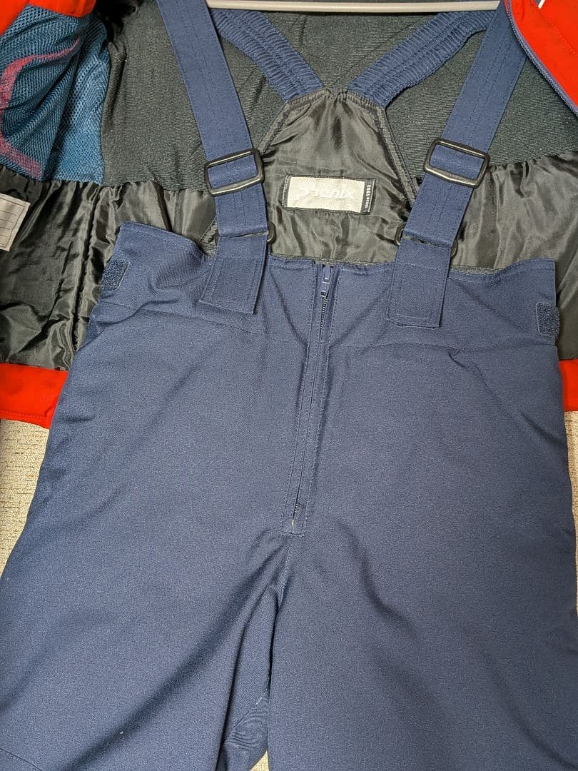 phenix スキーウェアセット 赤/紺 130cm 調整可 フェニックス