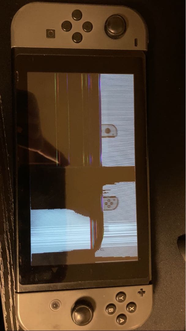 ニンテンドーSwitch 本体とジョイコンジャンク