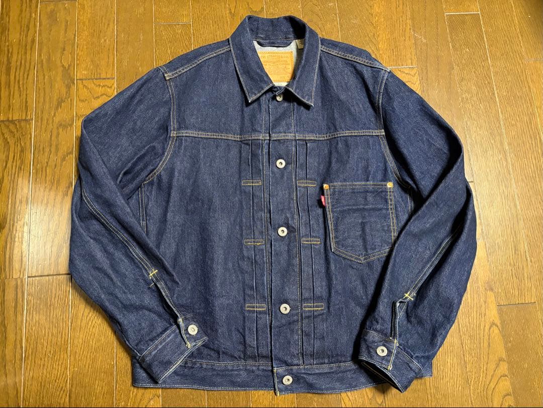 Levi's 1st 大戦モデル　トラッカー　インディゴ　デニム　Gジャン M