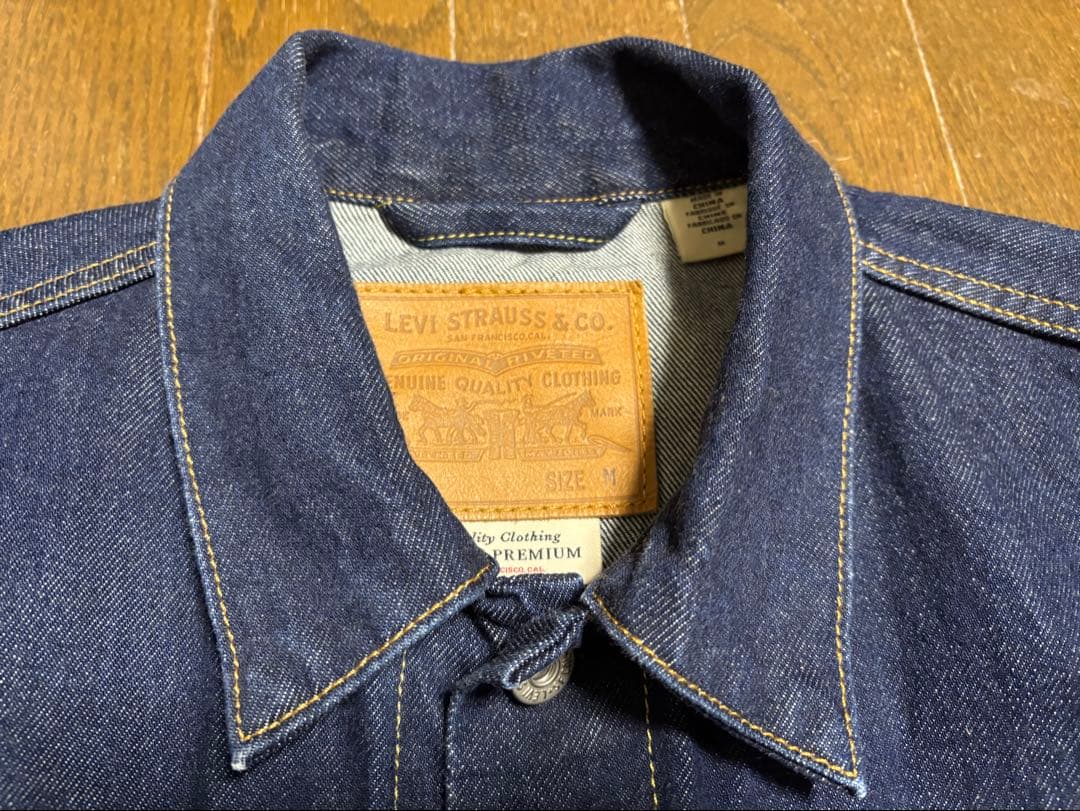 Levi's 1st 大戦モデル　トラッカー　インディゴ　デニム　Gジャン M
