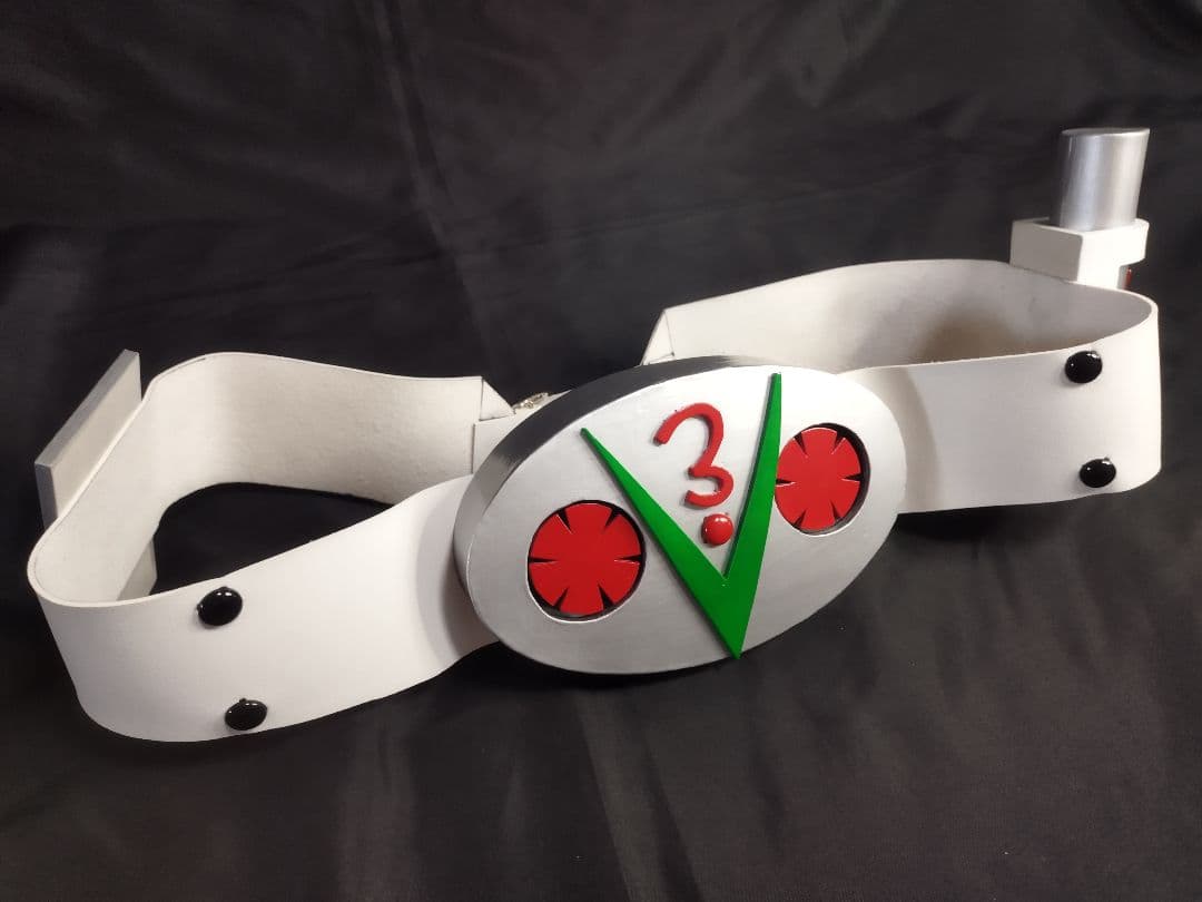 ★未使用 レア品 仮面ライダー V3 変身ベルト コスプレ用 ダブル タイフーン