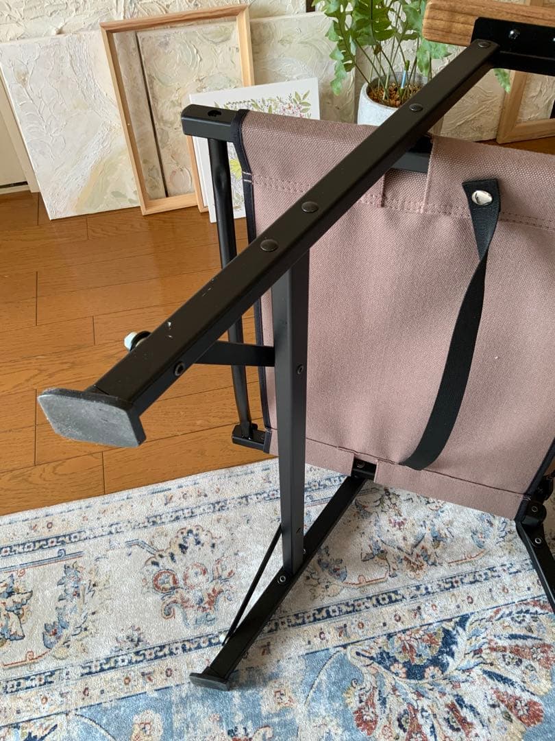 RATEL WORKS ラーテルワークス　ローチェア　グレージュ　クッション付