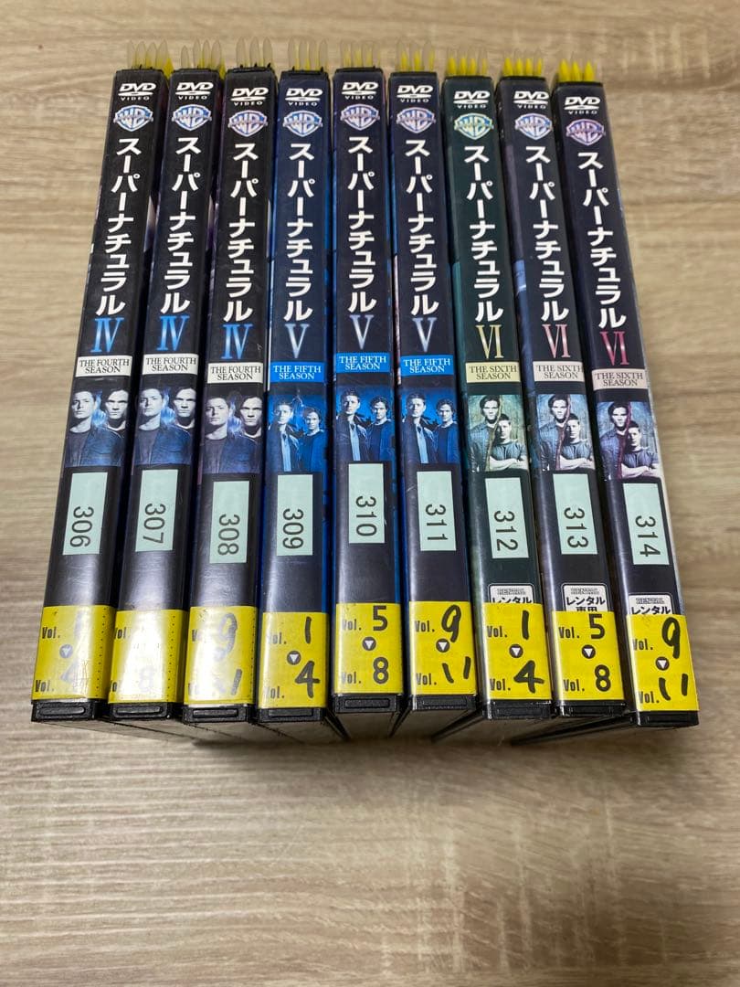 本日限定‼️SUPERNATURALスーパーナチュラル 全巻セット海外ドラマ