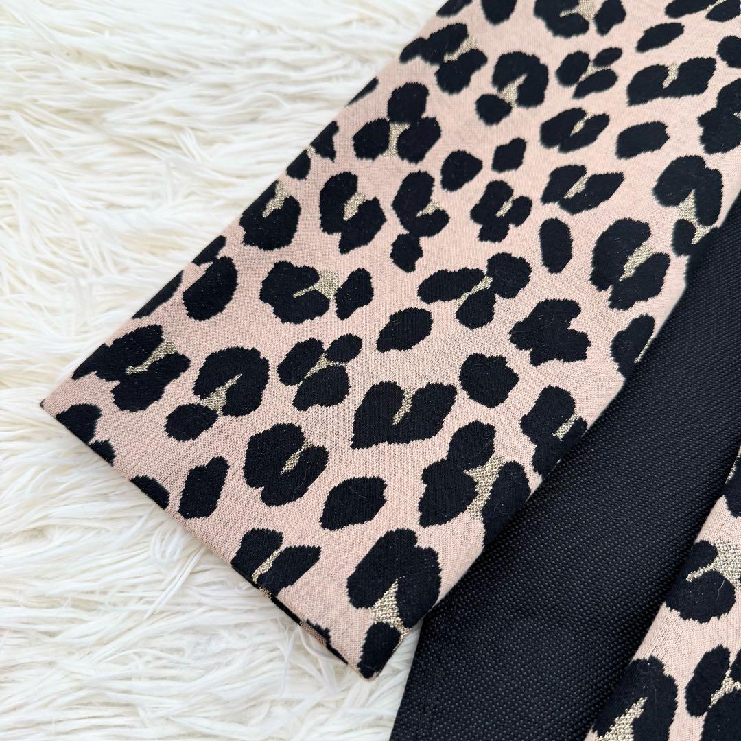 タグ付✨未使用品 ケイトスペード レオパードジャガードドレス 12 大きいサイズ