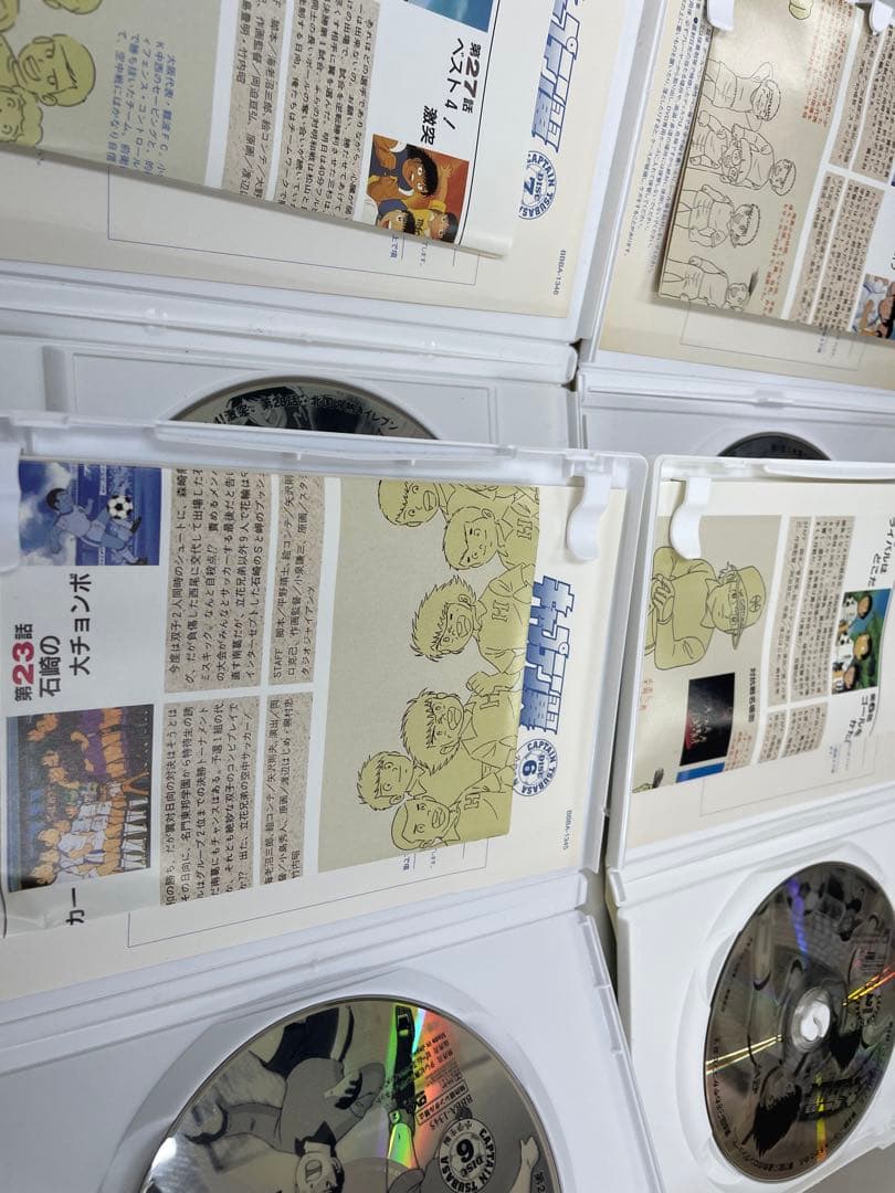 キャプテン翼　DVD　小学生編　全巻セット＋中学生編５枚セット セル版