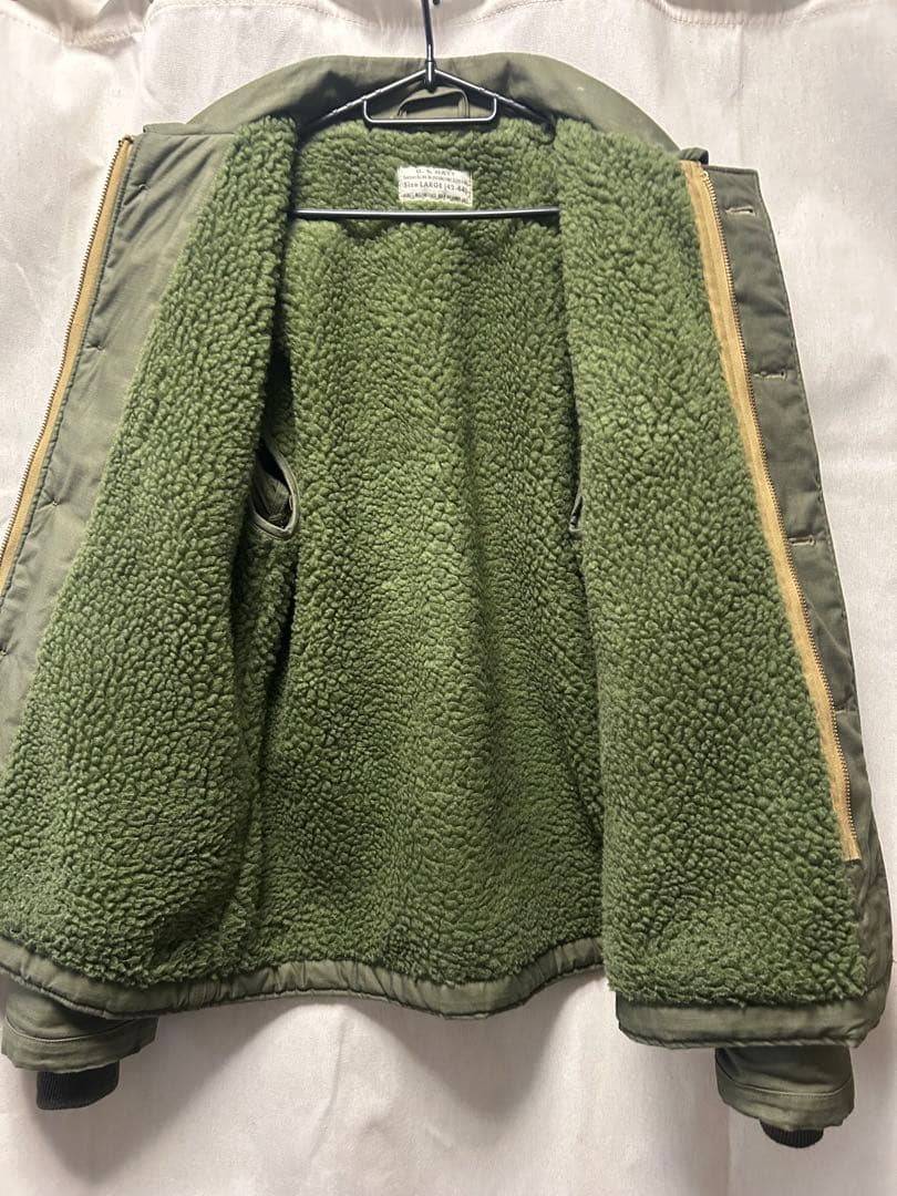 バズリクソンズ　BR14956 A-2デッキジャケット　42-44 Lサイズ