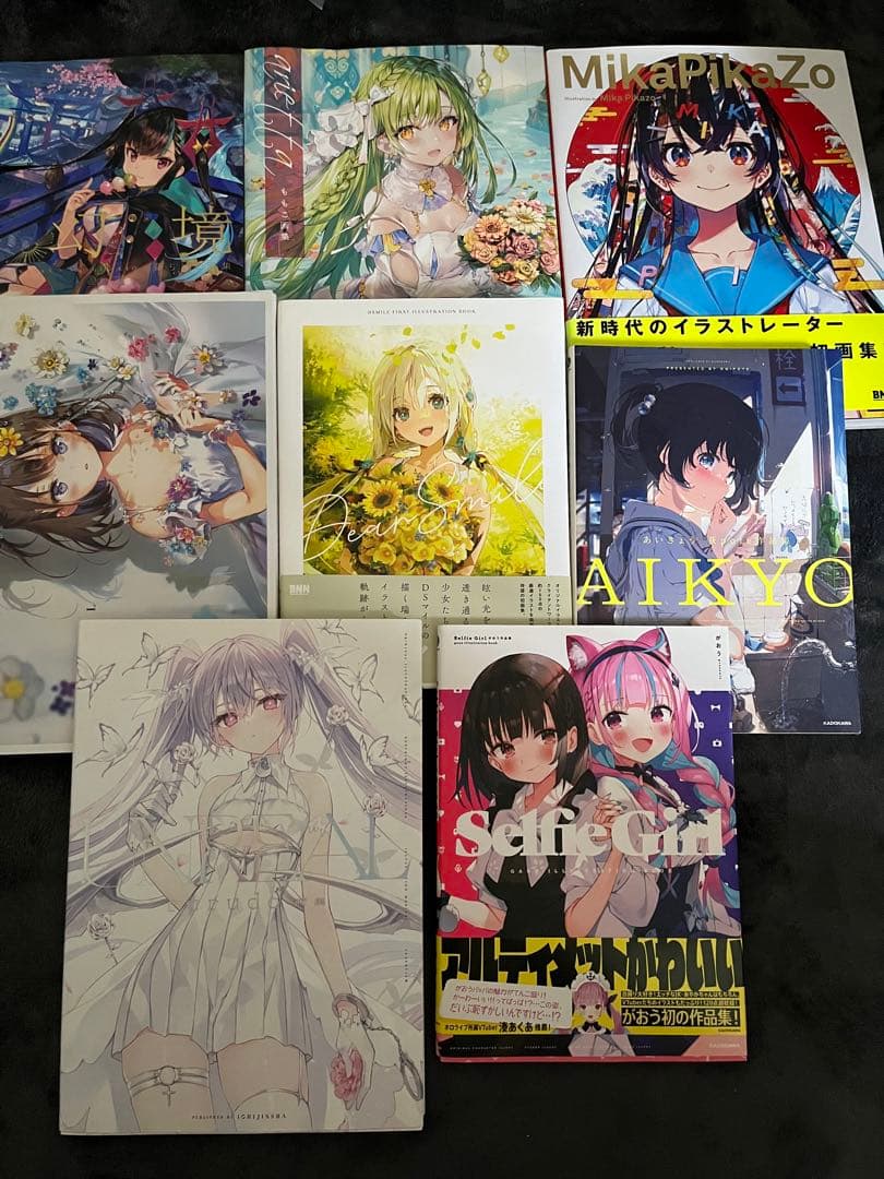 イラストレーター画集セット