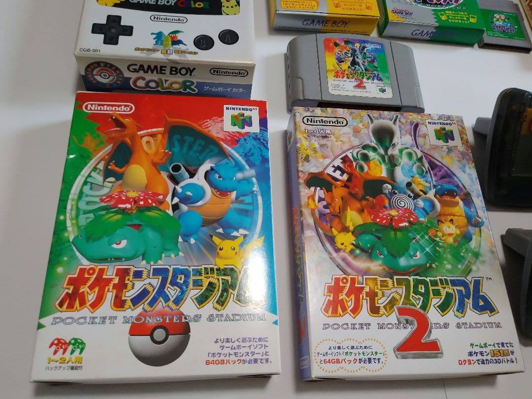 中古品　空箱多め　ポケットモンスター　ゲーム　空箱　まとめ売り　赤　金銀　など