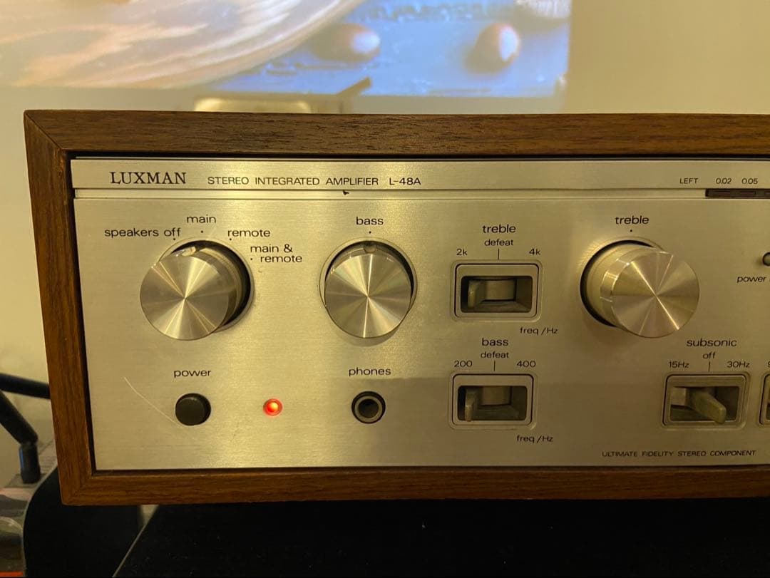 ラックスマン　LUXMAN L-48A プリメインアンプ