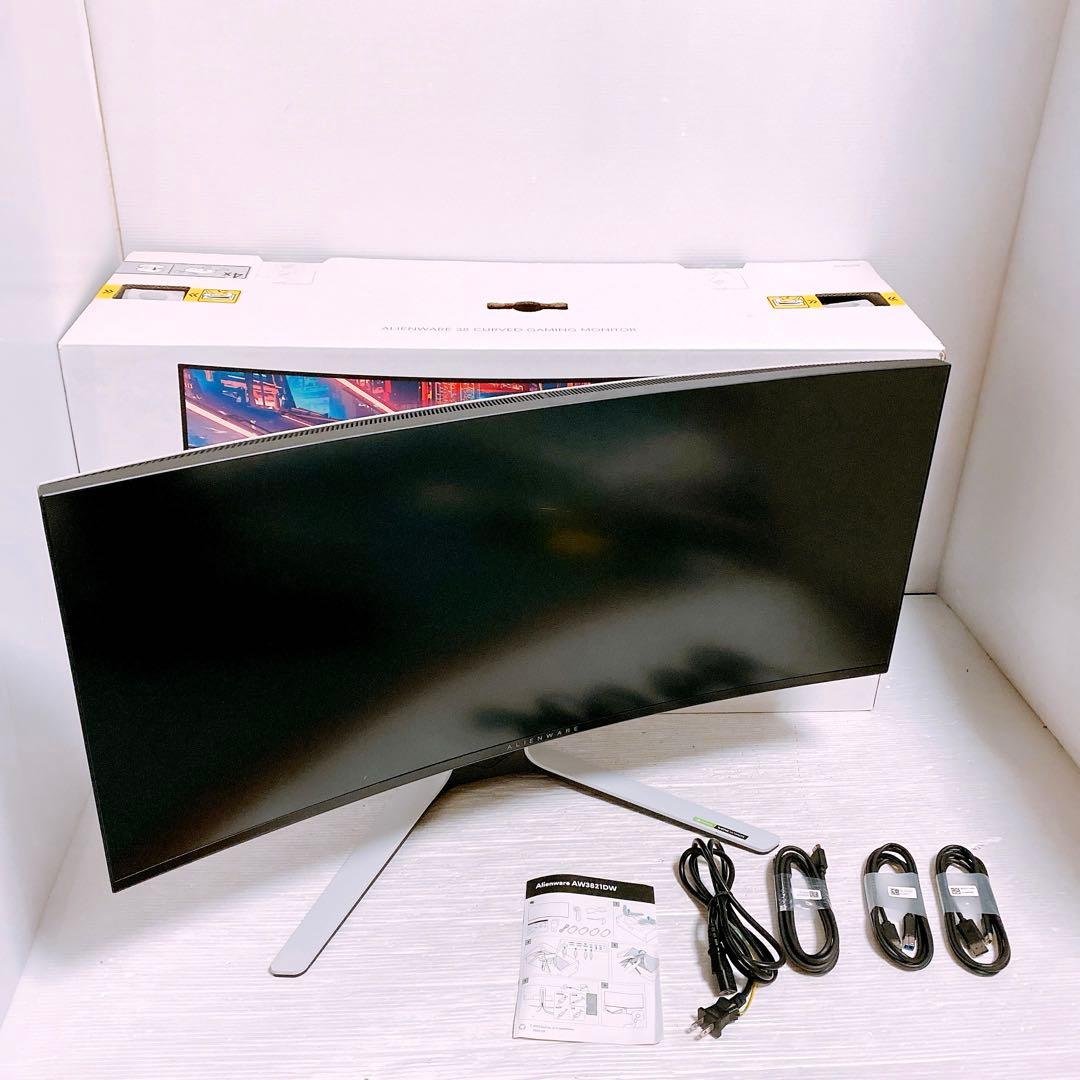 DELL Alienware AW3821DW WQHD 曲面モニター