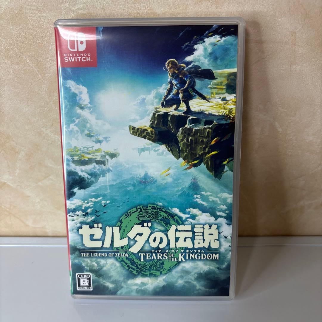 Switch right本体　グレー　充電器、ソフト、本体入れ物付き