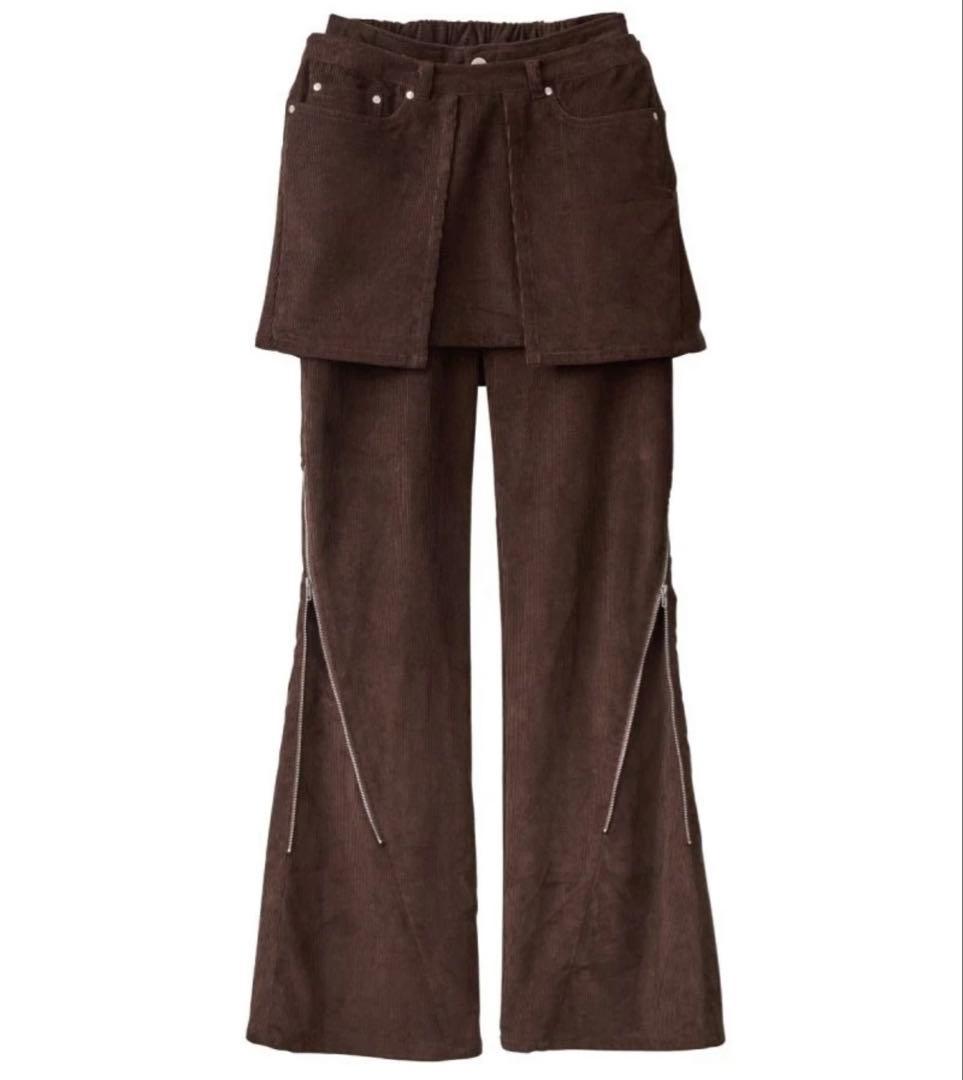 【限定値下げ】knuth marf 2piece zip flare pants