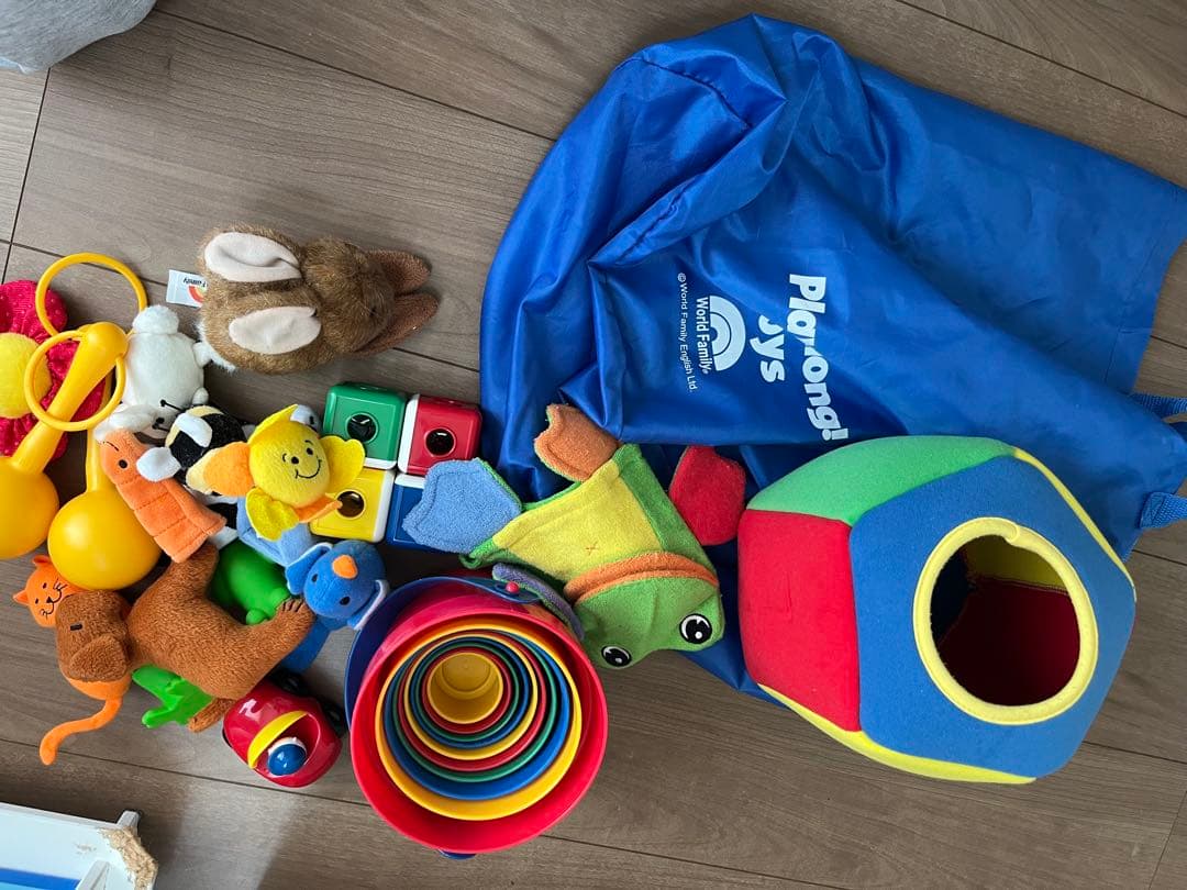 Disney's World of English 絵本セットと知育玩具