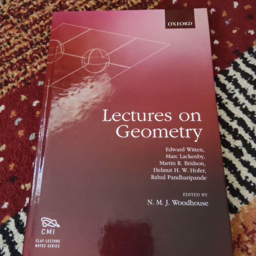 洋書 Lectures on Geometry