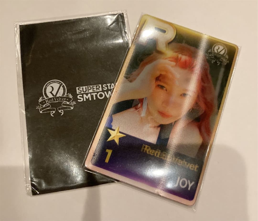 Red Velvet ジョイ　レンチキュラートレカ　シュスエム