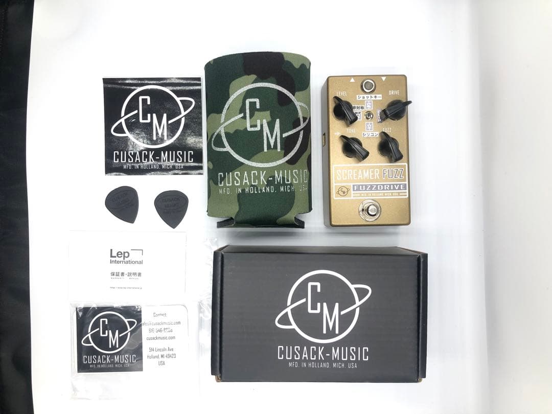 ギター CUSACK MUSIC Screamer Fuzz V3