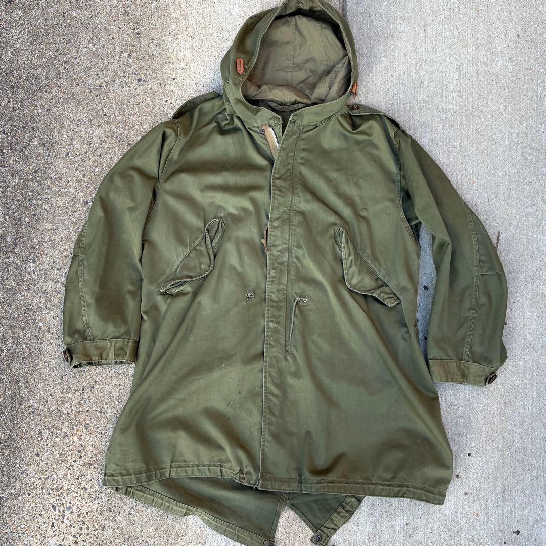 アメリカ軍 M51 フィッシュテール　パーカ　コットンサテン　1951年　M
