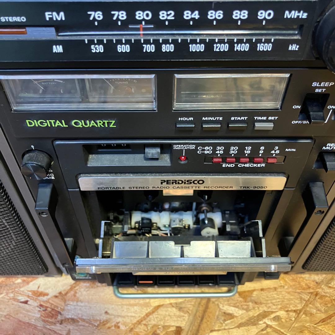 A2D80■HITACHI 日立 PERDiSCO TRK-9050 ラジカセ