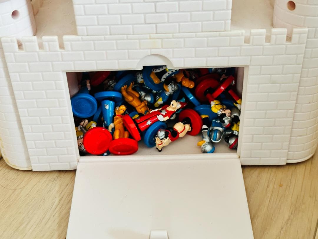 ディズニー シンデレラ城 88年製 ヴィンテージ  ミッキー 40体セット