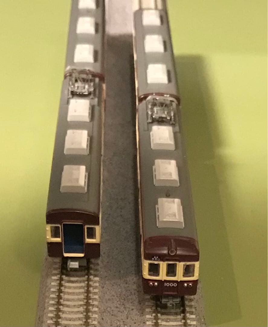■ 鉄コレ能勢電鉄1000系4両セットB(登場時)N化動力付き② (TC)