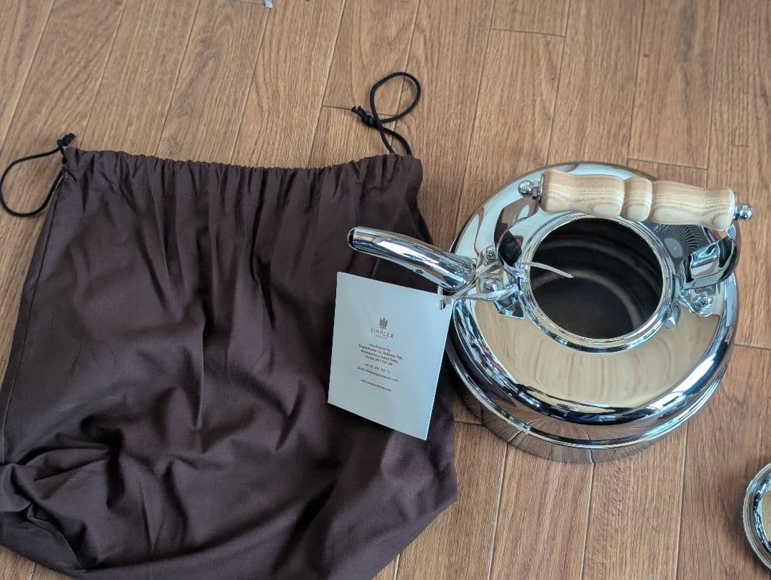 新品未使用　SIMPLEX シンプレックス　No.2 ステンレスやかん　ケトル