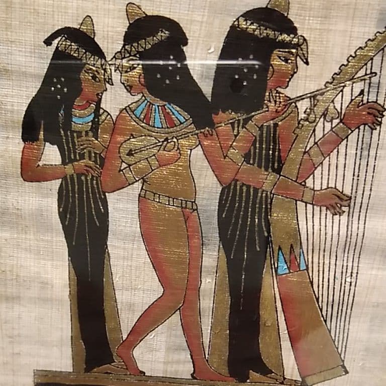 とある、有名な方から頂戴致しました。金があしなわれて居る様な絵画で御座います。