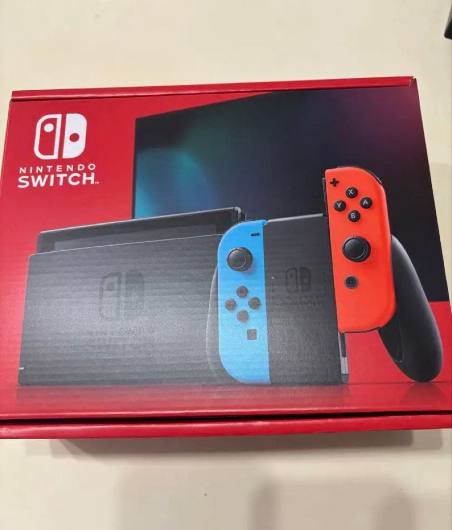 Nintendo Switch 本体 青/赤　極美品