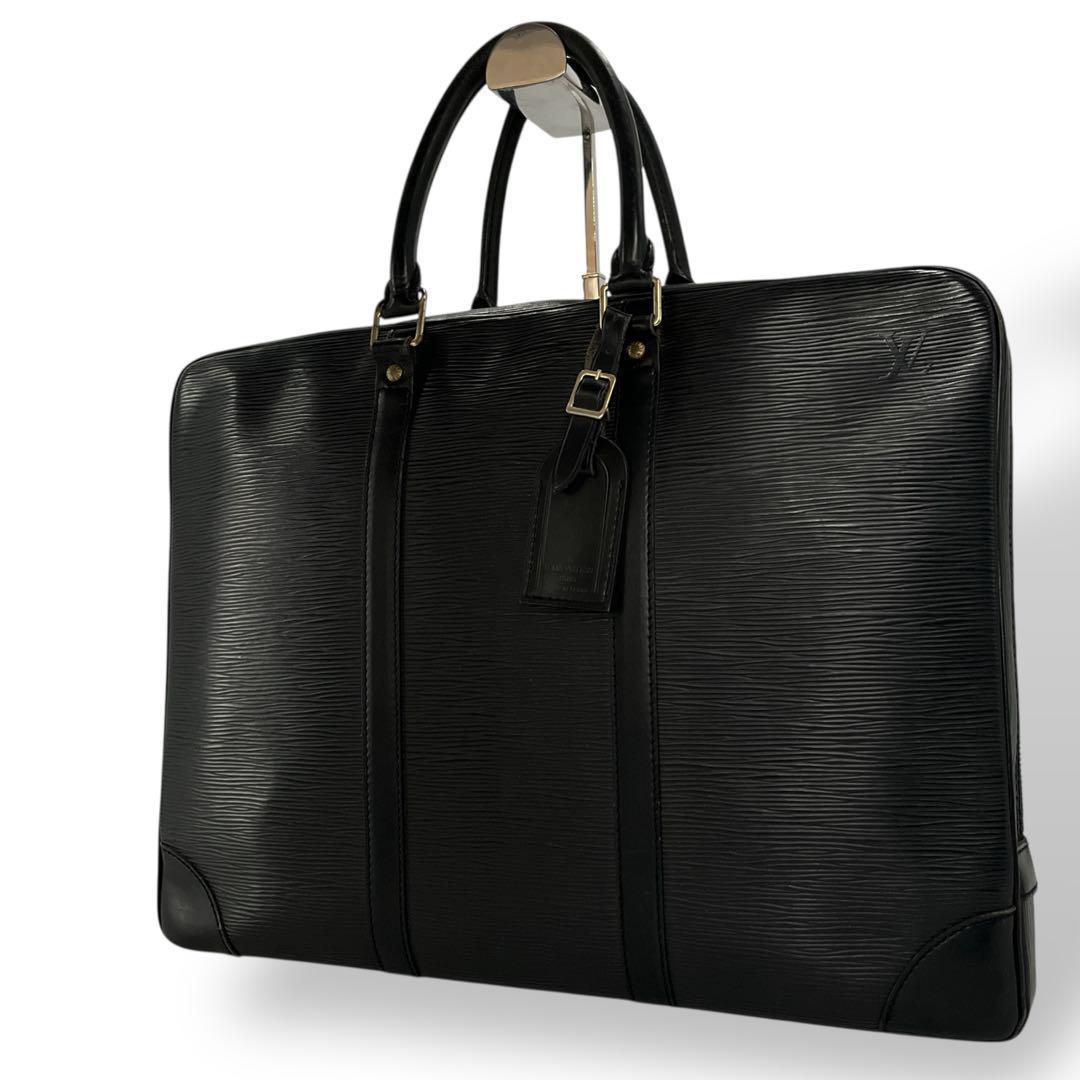 ルイヴィトン　エピ　ビジネスバッグ　ポルトドキュマン　ヴォワヤージュ　A4収納可