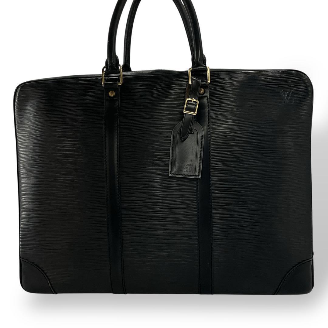 ルイヴィトン　エピ　ビジネスバッグ　ポルトドキュマン　ヴォワヤージュ　A4収納可