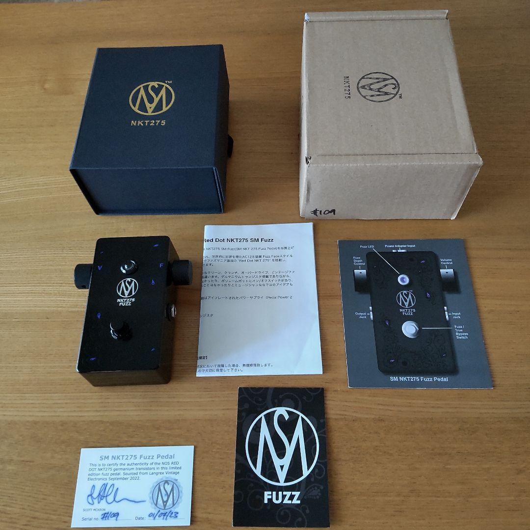 【希少品】SM Pedals Red Dot NKT275 SM Fuzz