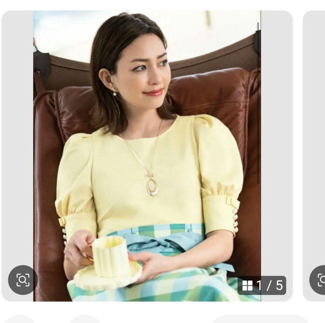 今週末のみお値下げ　エムズグレイシー　カタログ掲載カットソー40