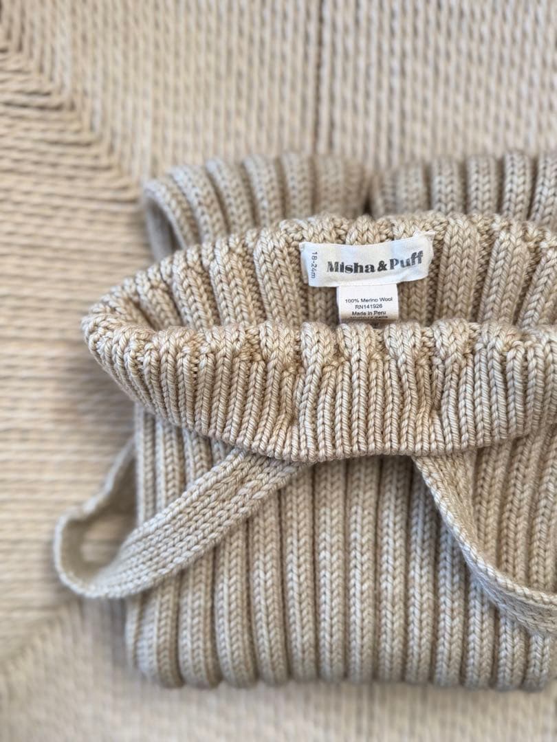 Misha&Puff Baby Rib Longies ロンギース 18-24m