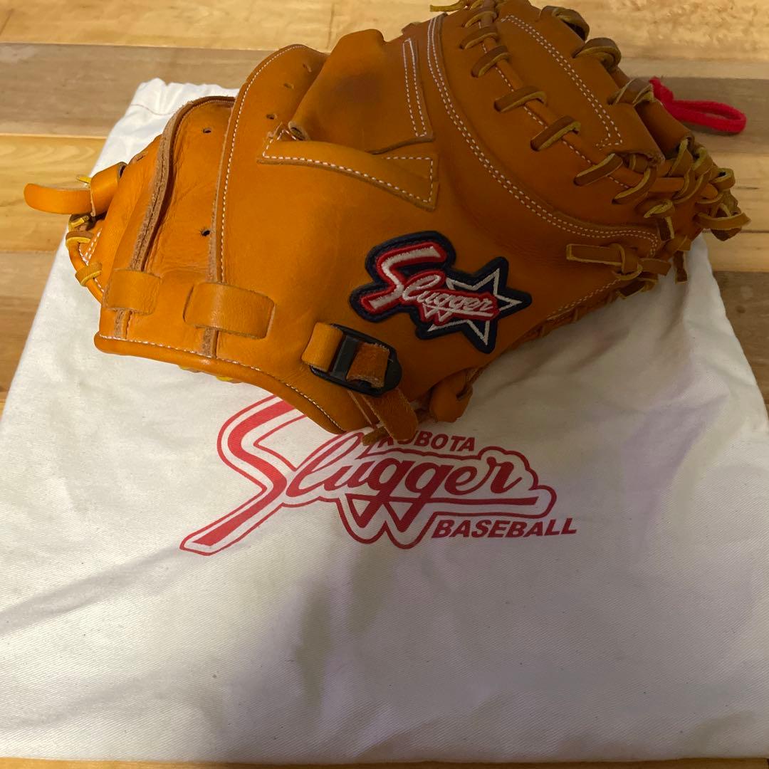 Slugger 軟式キャッチャーミット　JCMP オレンジ