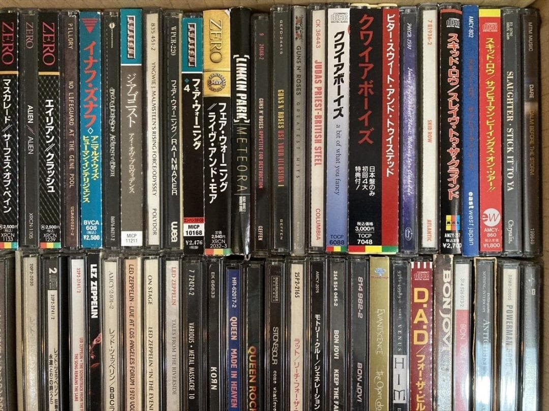 メタル・ハードロック CD まとめて約100枚セット [TX650]